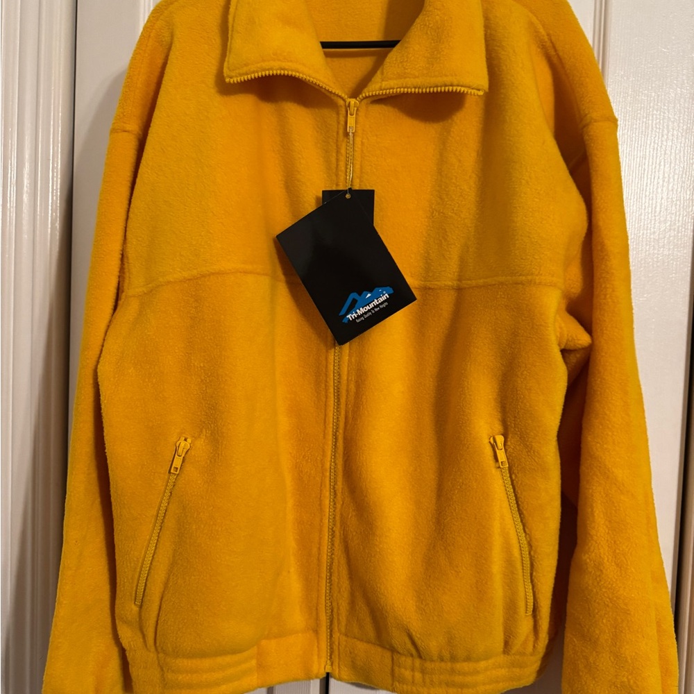 Mountain Warehouse Unisex, Men's Yellow Fleece Jacket